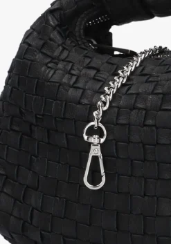 NÚNOO e núnoo schoudertas dandy braided washed zwart Outlet