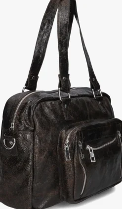 NÚNOO zwarte núnoo schoudertas mille bruin Online