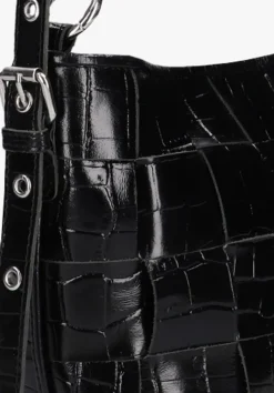 NÚNOO e núnoo schoudertas small chiara texas zwart New