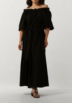 NOTRE-V e maxi jurk nv-danya off shoulder dress zwart Hot
