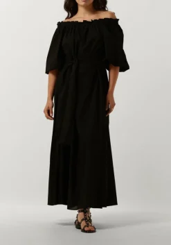 NOTRE-V e maxi jurk nv-danya off shoulder dress zwart Hot