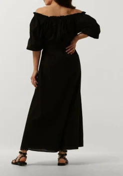 NOTRE-V e maxi jurk nv-danya off shoulder dress zwart Hot