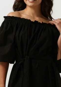 NOTRE-V e maxi jurk nv-danya off shoulder dress zwart Hot