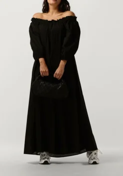 NOTRE-V e maxi jurk nv-danya off shoulder dress zwart Hot