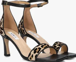 NOTRE-V e sandalen met hak 86605 zwart New