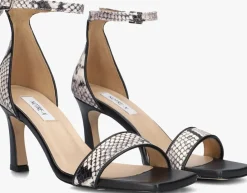 NOTRE-V e sandalen met hak 86605 zwart Sale