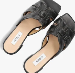 NOTRE-V e sandalen met hak 42252/g zwart Discount
