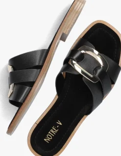 NOTRE-V e slippers 22718 zwart Hot