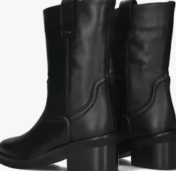 NUBIKK e biker boots cassy slouch zwart