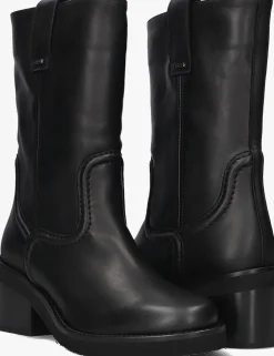 NUBIKK e biker boots cassy slouch zwart