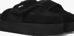NUBIKK e instappers teddy fur zwart Clearance