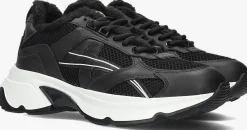 NUBIKK e lage sneakers ross nomad fur zwart Clearance