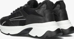 NUBIKK e lage sneakers ross nomad fur zwart Clearance