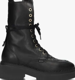 NUBIKK e veterboots finn aubine zwart Discount