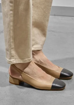 ODARE e ballerina's girona met slingback zwart Discount