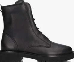 PAUL GREEN e veterboots 8198 zwart Outlet