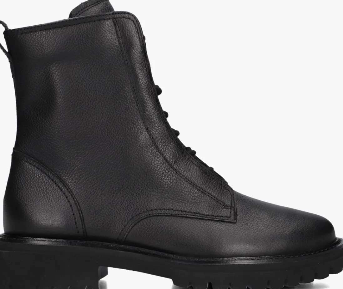 PAUL GREEN e veterboots 8198 zwart Outlet
