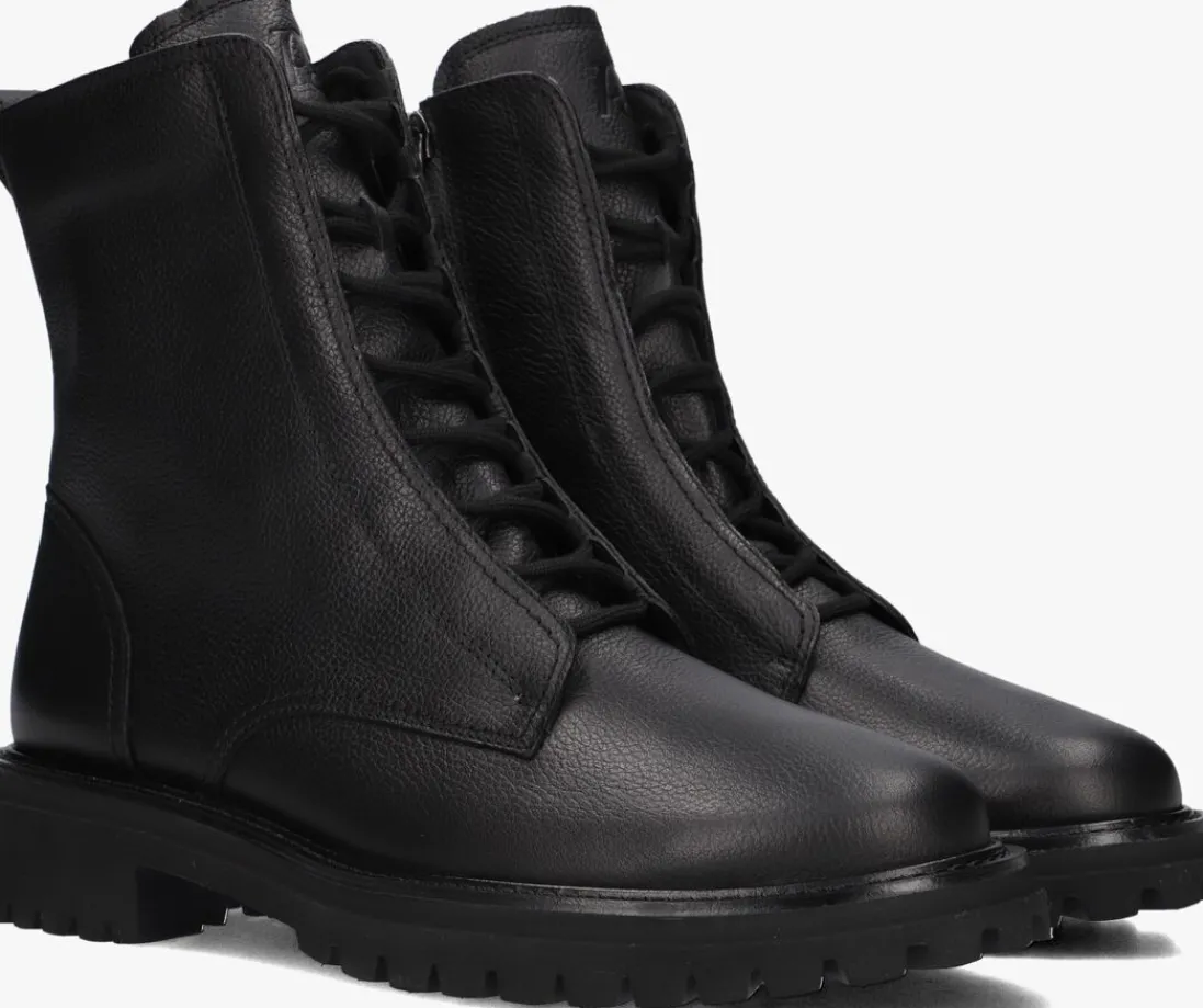 PAUL GREEN e veterboots 8198 zwart Outlet