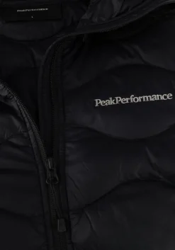 PEAK PERFORMANCE e gewatteerde jas m helium down hood jacket zwart