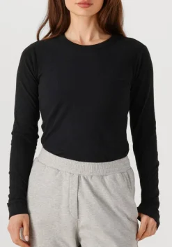 PENN & INK e tops & t-shirts longsleeve w25f1745 zwart Outlet