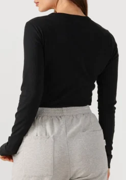 PENN & INK e tops & t-shirts longsleeve w25f1745 zwart Outlet