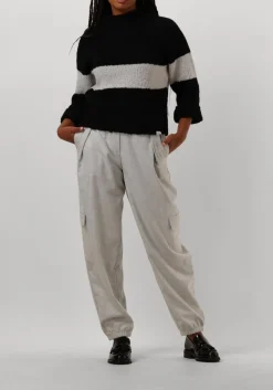 PENN & INK e trui 225 jumper stripe zwart