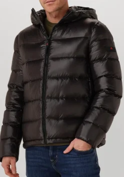 PEUTEREY e gewatteerde jas honova lks linear 04 zwart Hot