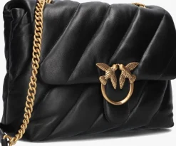 PINKO e schoudertas love puff big zwart Hot