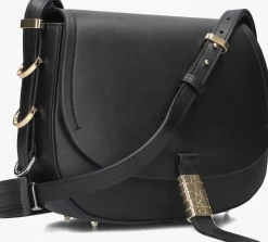 PINKO e schoudertas saddle classic zwart Outlet