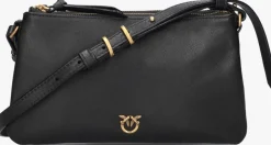 PINKO e schoudertas double mini zwart New