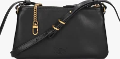 PINKO e schoudertas double mini zwart New