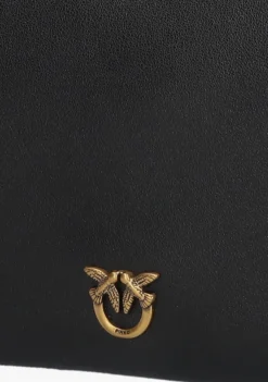 PINKO e schoudertas double mini zwart New