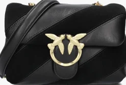 PINKO e schoudertas love puff mini zwart Clearance