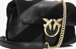 PINKO e schoudertas love puff mini zwart Clearance