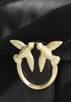 PINKO e schoudertas love puff mini zwart Clearance