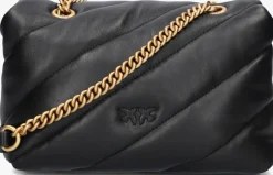 PINKO e schoudertas love puff mini zwart Clearance