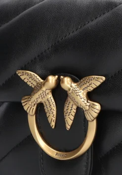 PINKO e schoudertas love puff mini zwart Clearance