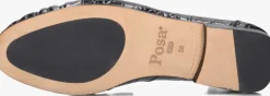 POSA e loafers penny loafer zwart