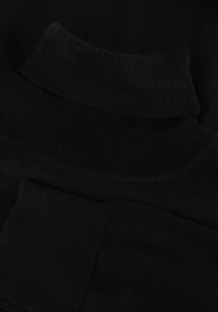 PROFUOMO e coltrui pullover roll neck merino zwart Clearance