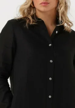 RESORT FINEST e maxi jurk shirt dress zwart New