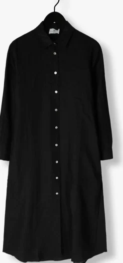 RESORT FINEST e maxi jurk shirt dress zwart New