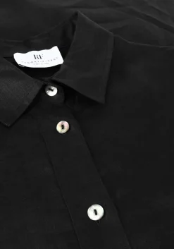 RESORT FINEST e maxi jurk shirt dress zwart New