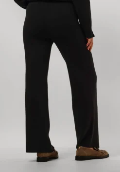 RESORT FINEST e pantalon knitted pants zwart