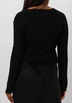 RESORT FINEST e trui v-neck rib knit zwart Sale