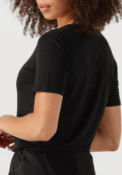 RESORT FINEST e t-shirt v-neck t-shirt zwart Hot