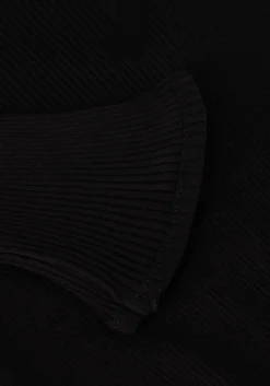 ROSEMUNDE e coltrui silk t-shirt w/ roller neck zwart