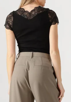 ROSEMUNDE e top beatha capsleeve zwart Best