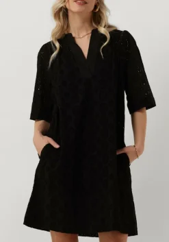 RUBY TUESDAY e mini jurk sabela half sleeves full embro short dress zwart Discount