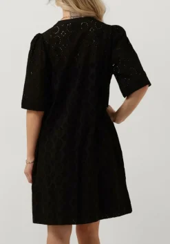 RUBY TUESDAY e mini jurk sabela half sleeves full embro short dress zwart Discount