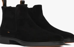 SANTONI e chelsea boots 18937 zwart New